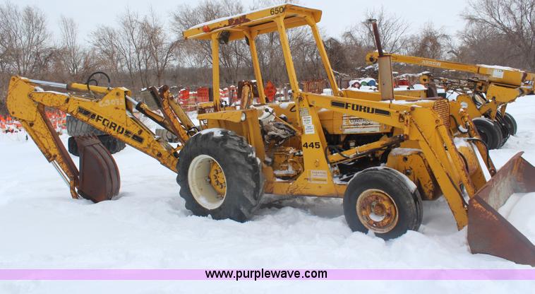 image for item H7791 Ford 445 backhoe