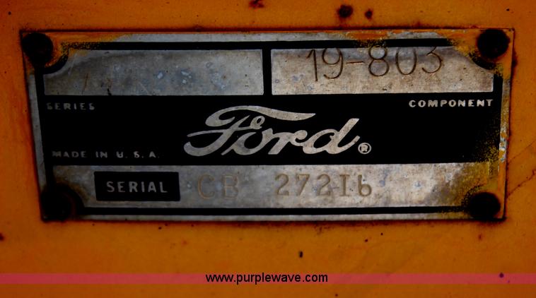 image for item H7791 Ford 445 backhoe