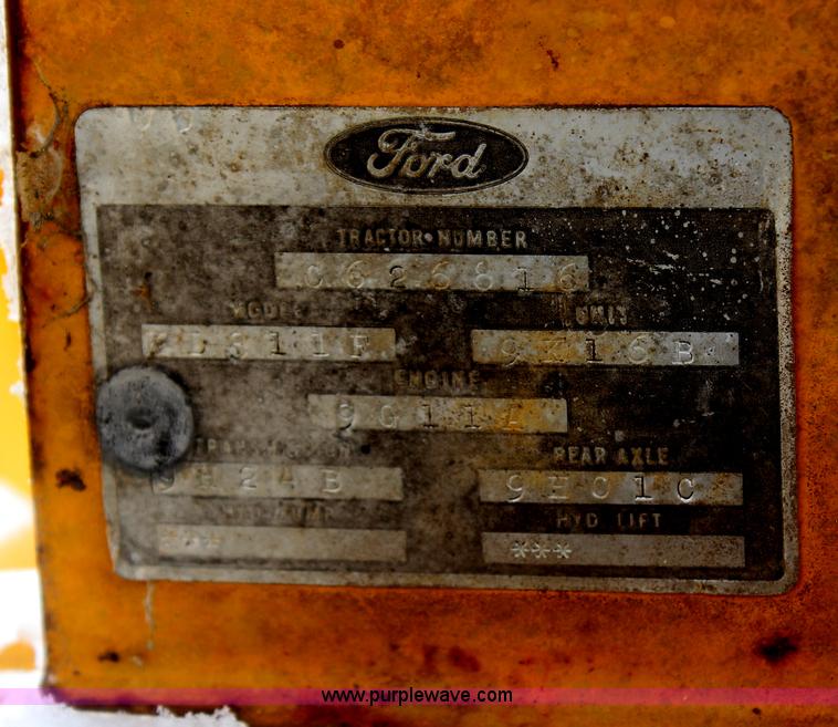 image for item H7791 Ford 445 backhoe