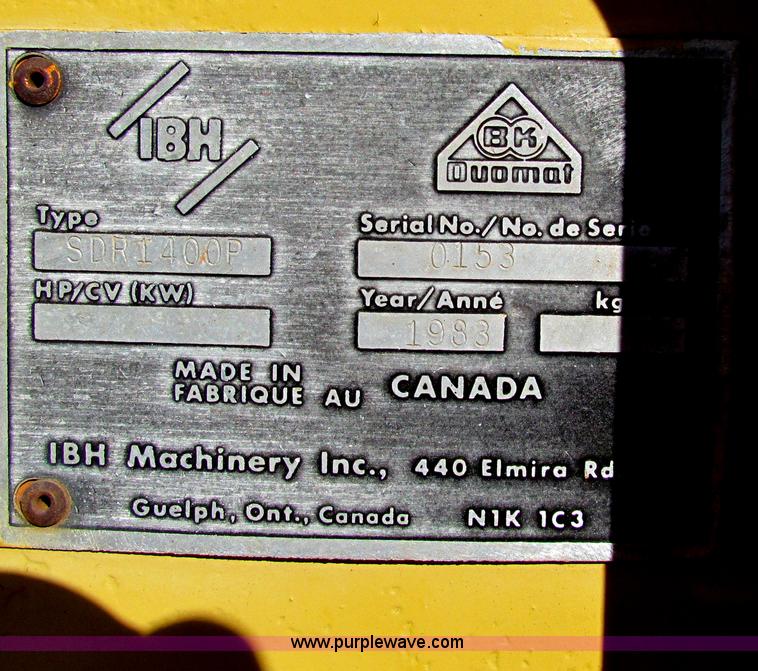 image for item AE9039 1983 BK Duomat vibratory roller