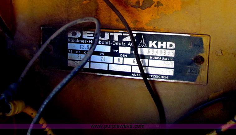 image for item AE9039 1983 BK Duomat vibratory roller