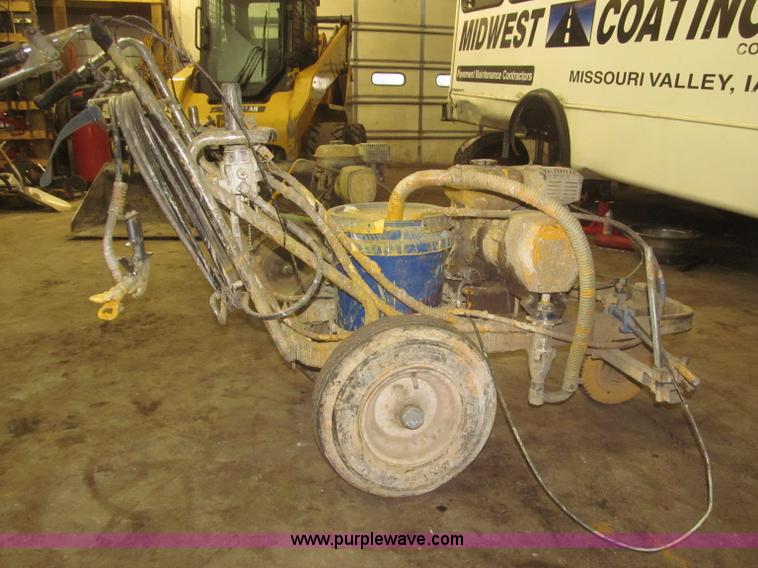 image for item AE9358 Graco Line Lazer II Smart Control pavement marking/striping machine