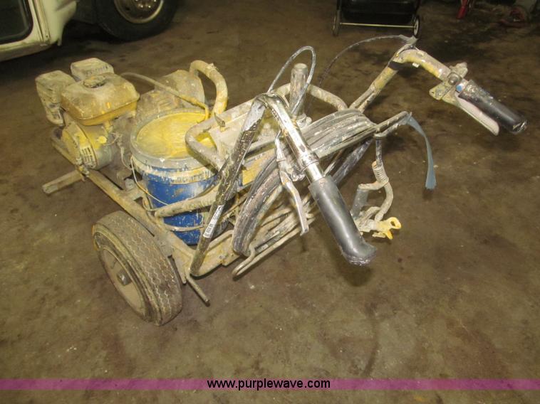 image for item AE9358 Graco Line Lazer II Smart Control pavement marking/striping machine