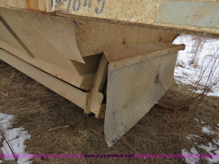 image for item B4867 1988 Red River 20 ton belly dump trailer