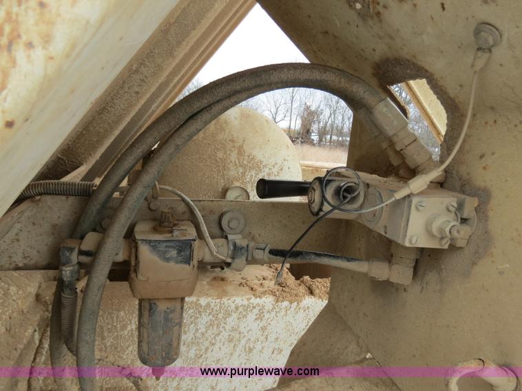 image for item B4867 1988 Red River 20 ton belly dump trailer