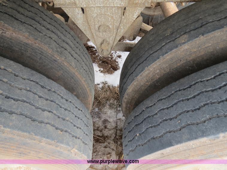 image for item B4867 1988 Red River 20 ton belly dump trailer