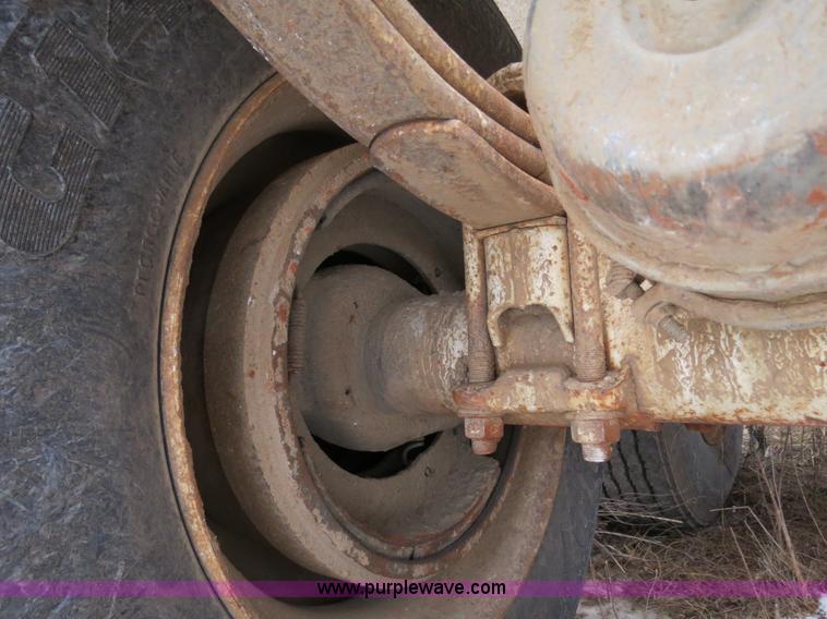 image for item B4867 1988 Red River 20 ton belly dump trailer