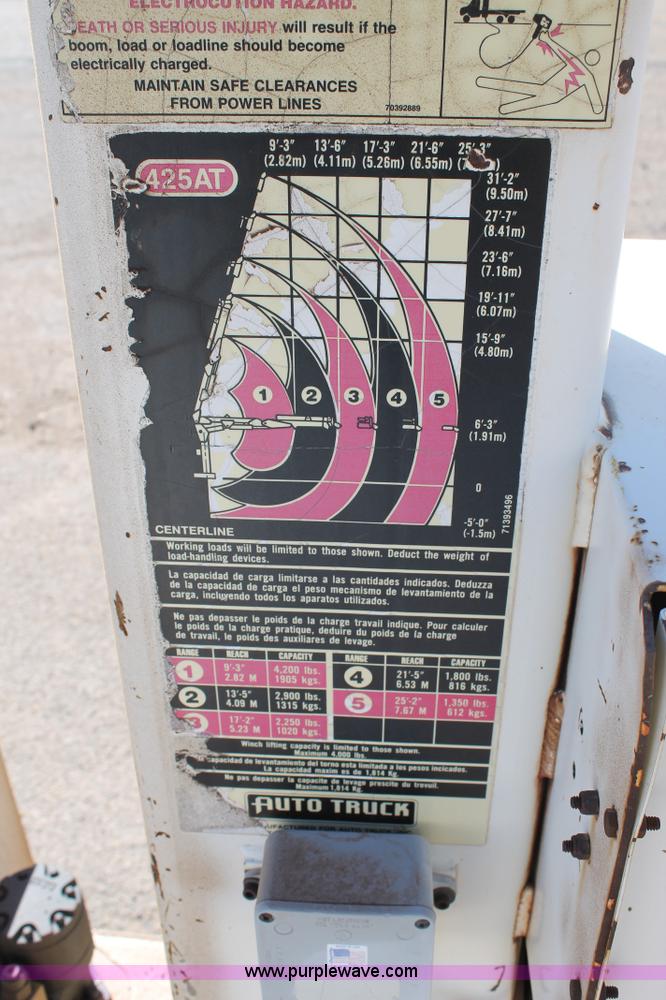 image for item C3734 1994 International 4900 Crew Cab service truck