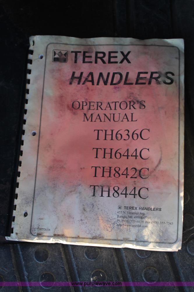 image for item C3746 2004 Terex TH644C telehandler