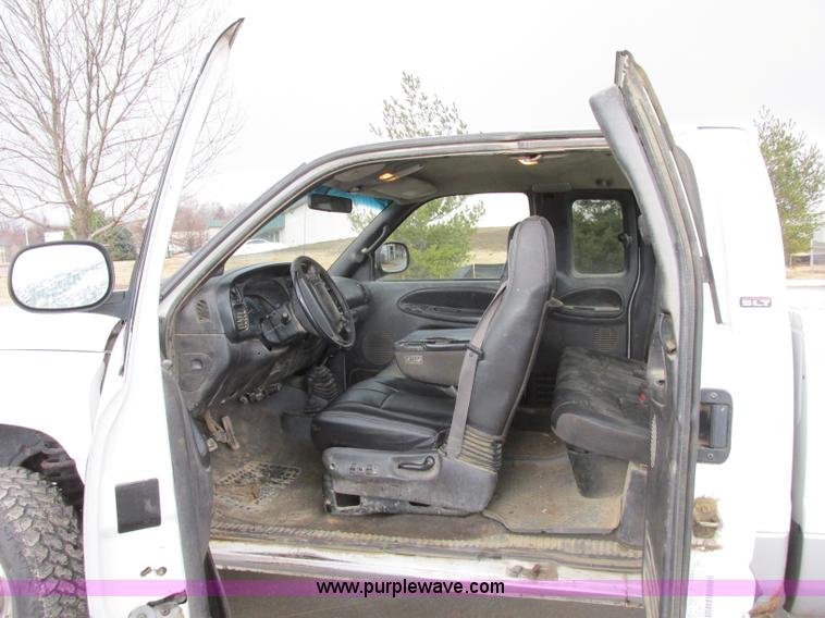 image for item F4838 2001 Dodge Ram 2500 Laramie SLT Quad Cab pickup truck