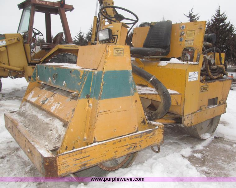 image for item F7238 Rosco X-259 RO articulating smooth double drum roller