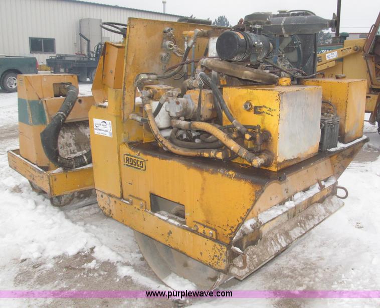 image for item F7238 Rosco X-259 RO articulating smooth double drum roller