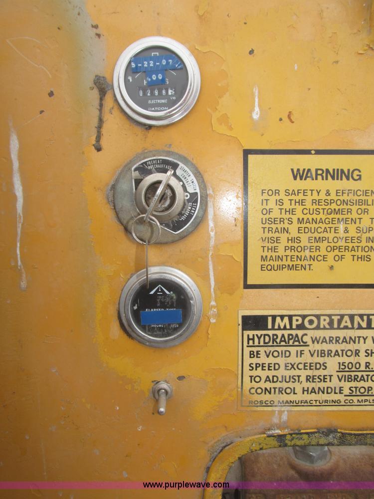 image for item F7238 Rosco X-259 RO articulating smooth double drum roller