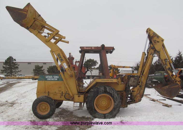 image for item F7239 1986 Case 580 Super E backhoe