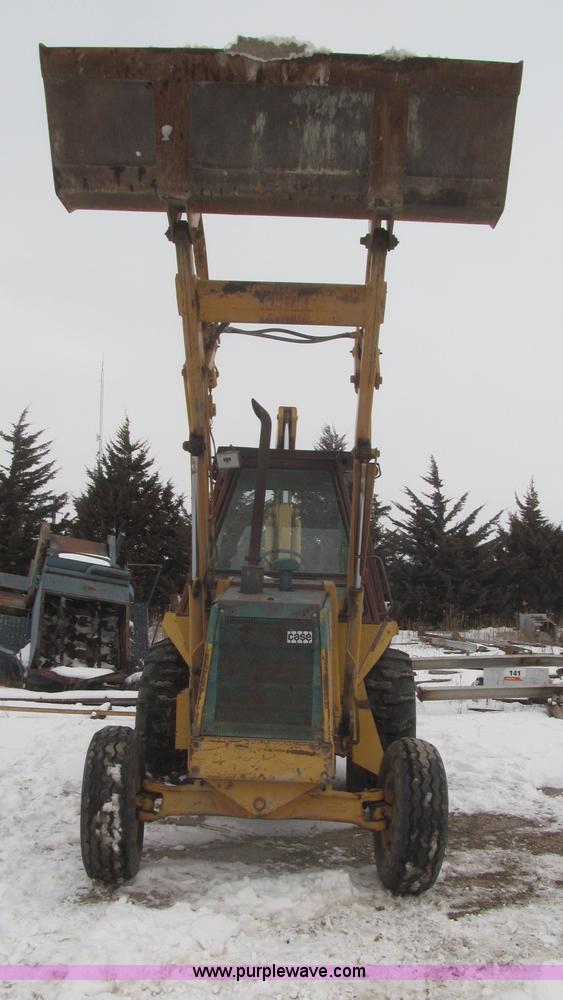 image for item F7239 1986 Case 580 Super E backhoe