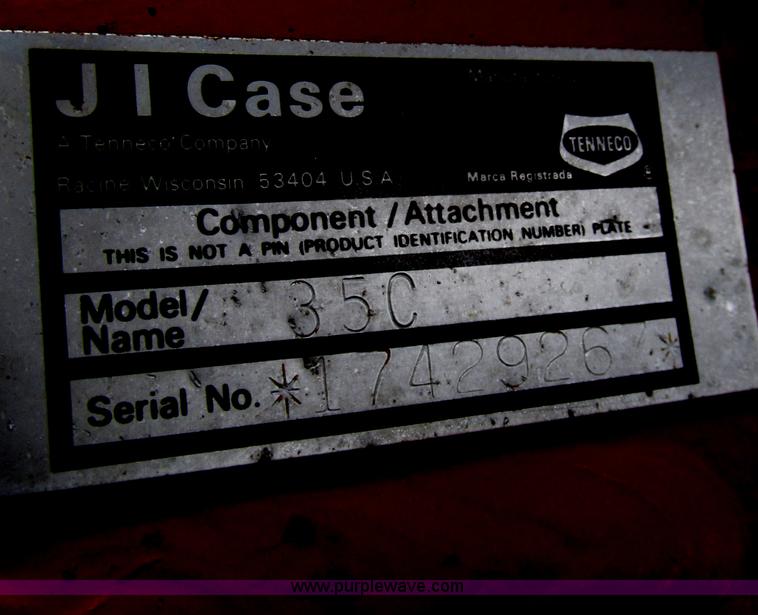 image for item F7239 1986 Case 580 Super E backhoe