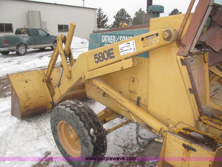 image for item F7239 1986 Case 580 Super E backhoe