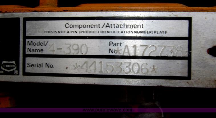 image for item F7239 1986 Case 580 Super E backhoe