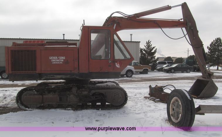 image for item F7240 1978 Insley H600 excavator