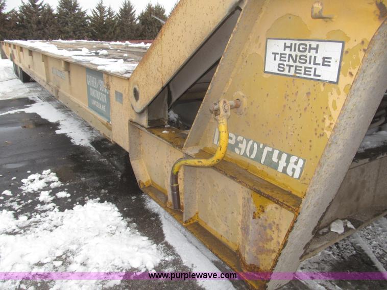 image for item F7242 1987 Dakota Trail-eze LP30T48 trailer