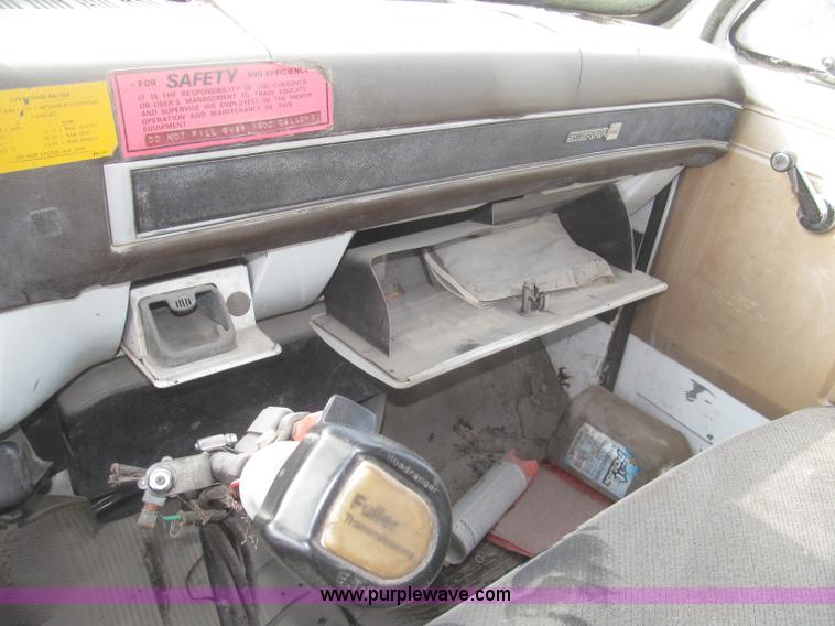 image for item F7243 1982 GMC 70 Rosco oil distribution truck