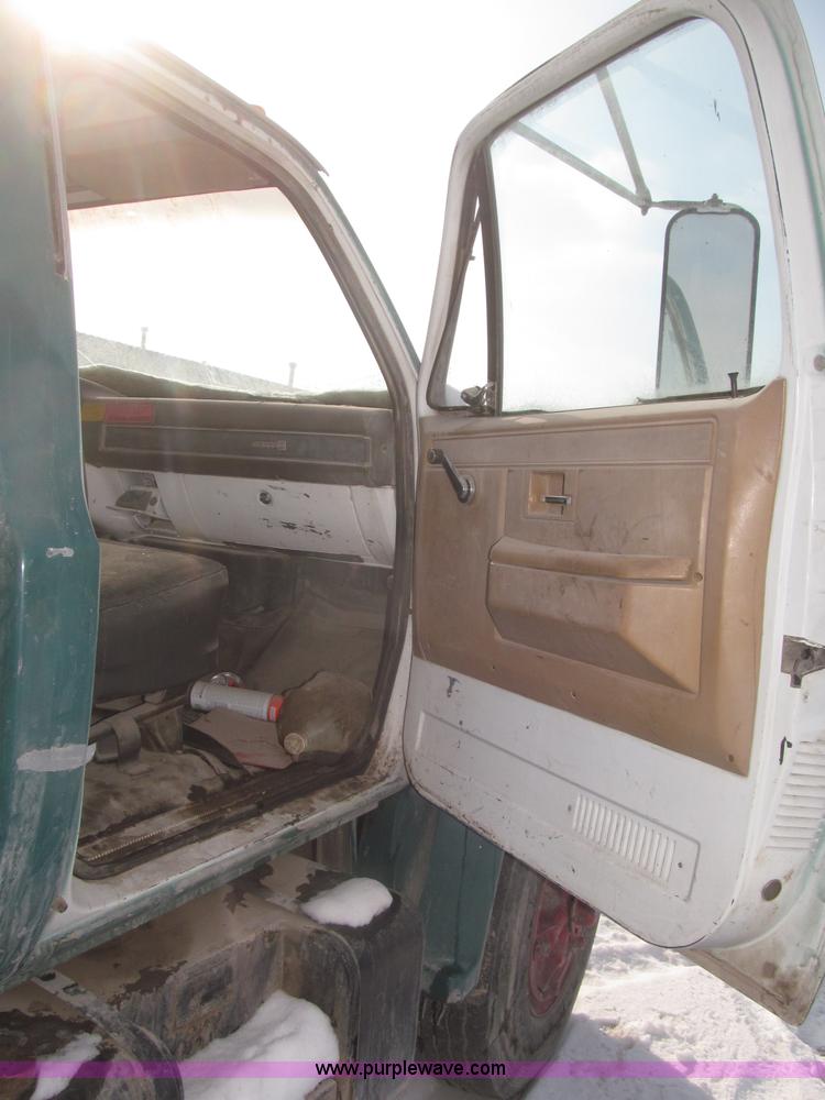 image for item F7243 1982 GMC 70 Rosco oil distribution truck