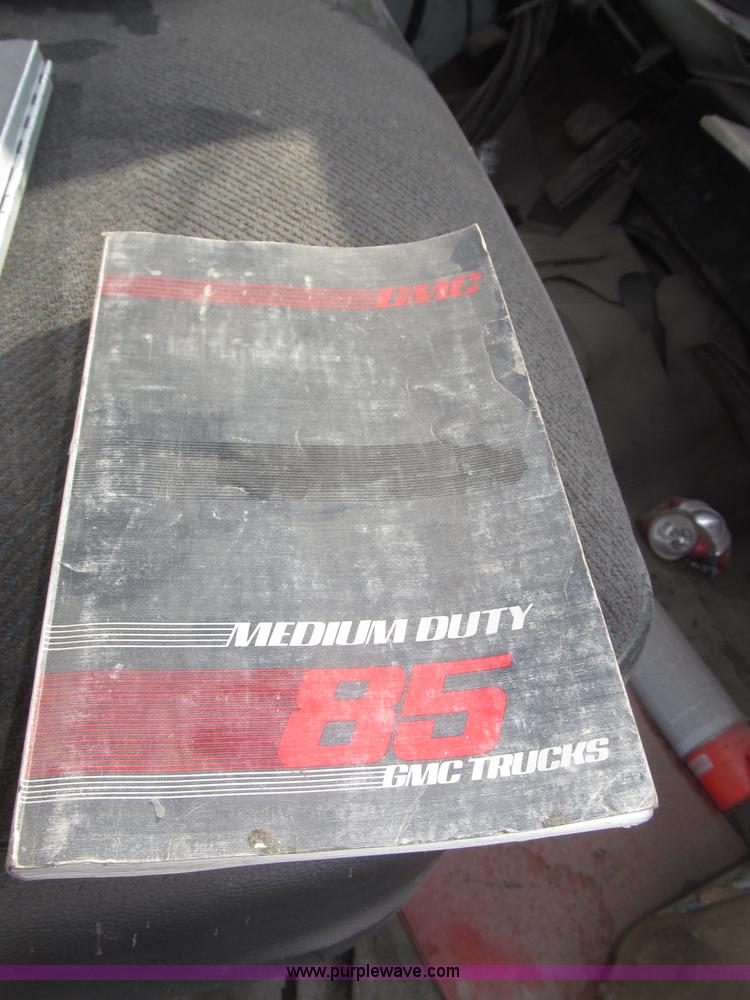 image for item F7243 1982 GMC 70 Rosco oil distribution truck