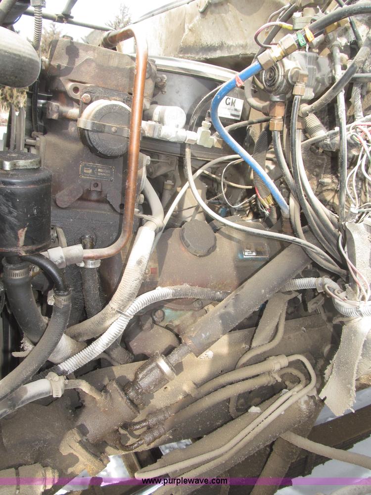 image for item F7243 1982 GMC 70 Rosco oil distribution truck