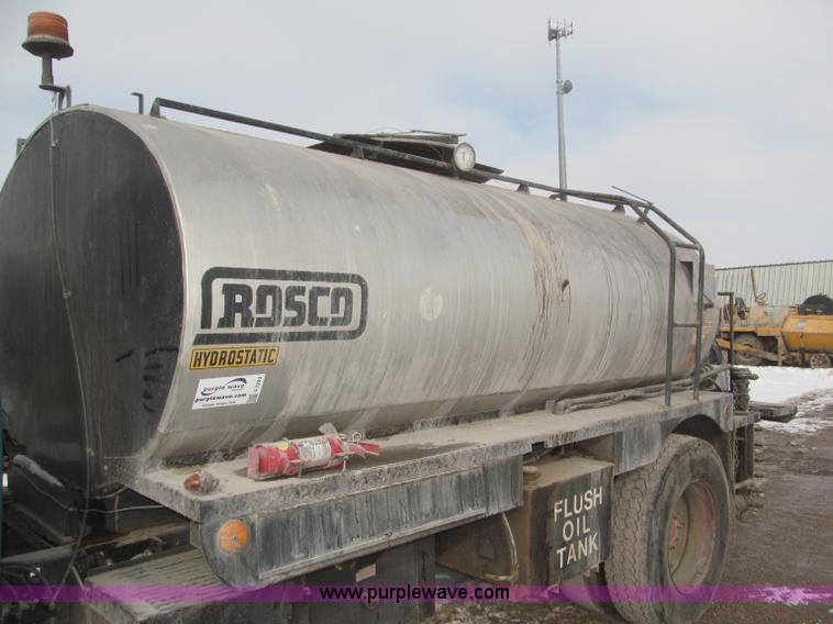 image for item F7243 1982 GMC 70 Rosco oil distribution truck