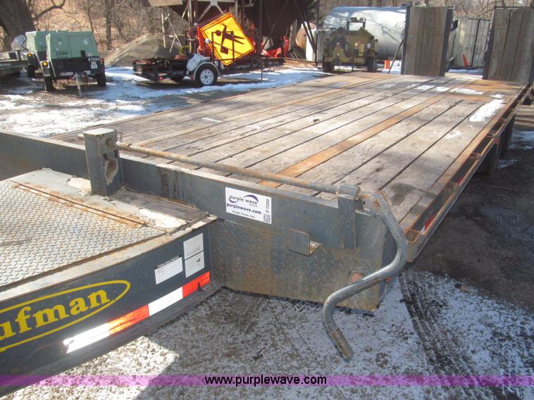 image for item F7250 2007 Kaufman 25' tag trailer