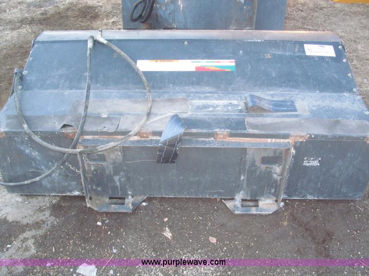 image for item F7255 2011 Bobcat 84" sweeper bucket broom