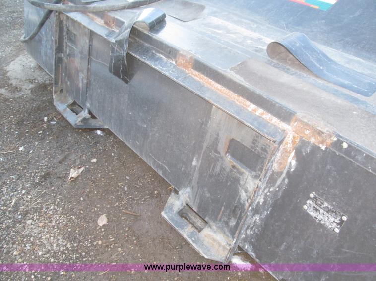 image for item F7255 2011 Bobcat 84" sweeper bucket broom