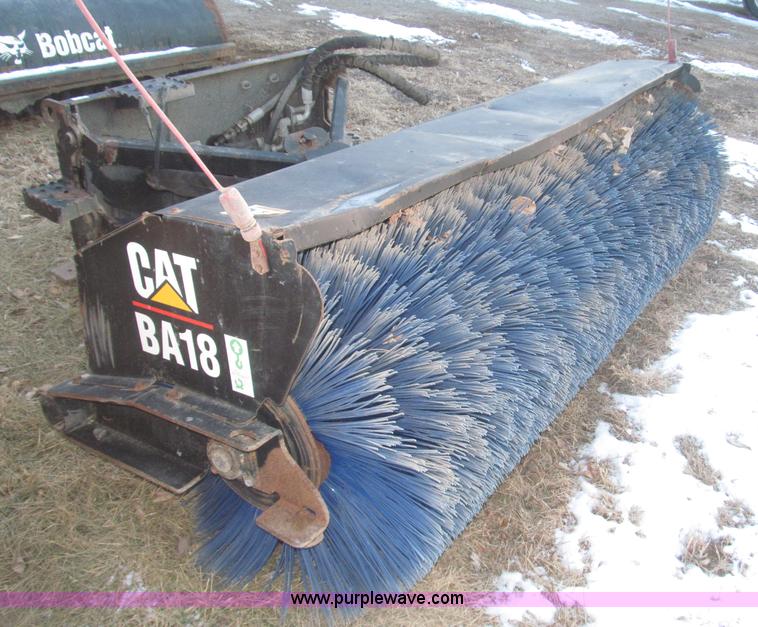 image for item F7257 2004 Caterpillar BA18 84" angle broom