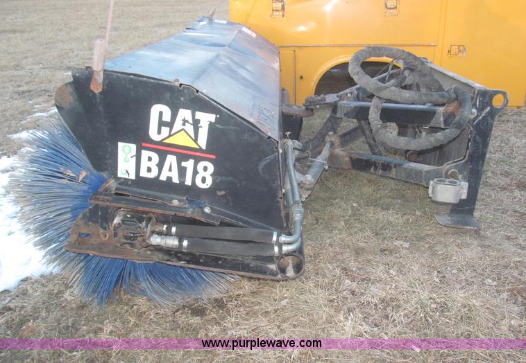 image for item F7257 2004 Caterpillar BA18 84" angle broom