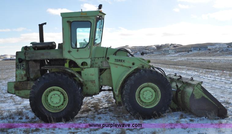 image for item G6392 1976 Terex 72-31 AA loader
