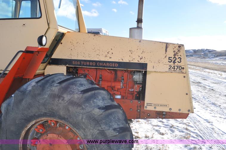 image for item G6394 1973 Case 2470 4WD tractor