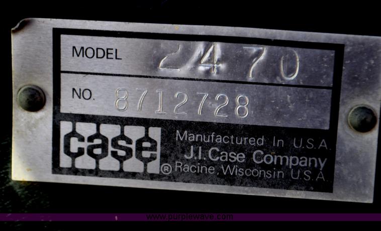 image for item G6394 1973 Case 2470 4WD tractor