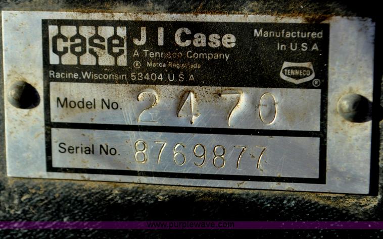 image for item G6396 1975 Case 2470 4WD tractor