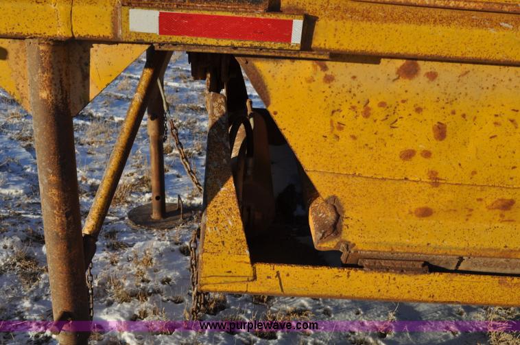 image for item G6404 1972 Load King triple axle belly dump trailer