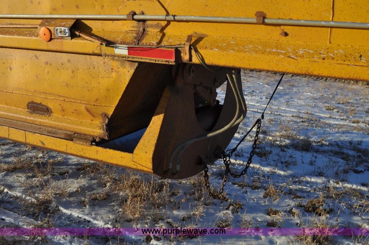 image for item G6404 1972 Load King triple axle belly dump trailer