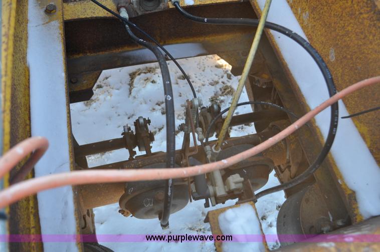 image for item G6404 1972 Load King triple axle belly dump trailer