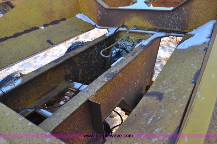 image for item G6404 1972 Load King triple axle belly dump trailer