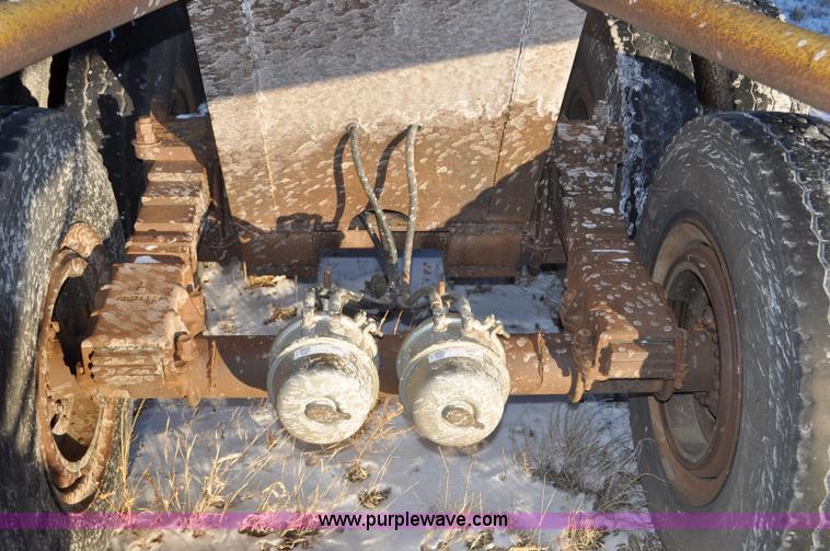 image for item G6404 1972 Load King triple axle belly dump trailer