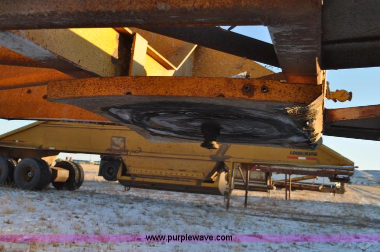 image for item G6404 1972 Load King triple axle belly dump trailer