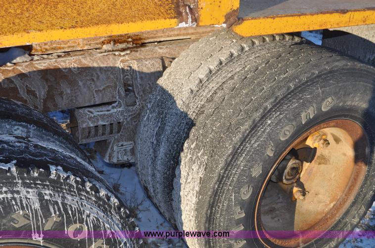 image for item G6404 1972 Load King triple axle belly dump trailer