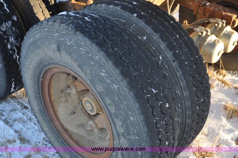 image for item G6404 1972 Load King triple axle belly dump trailer