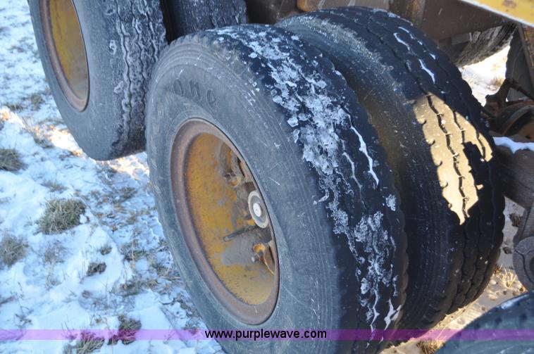 image for item G6404 1972 Load King triple axle belly dump trailer