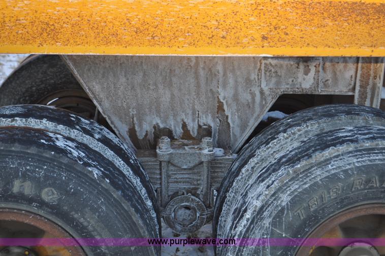 image for item G6405 1972 Load King triple axle belly dump trailer