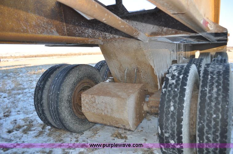 image for item G6405 1972 Load King triple axle belly dump trailer