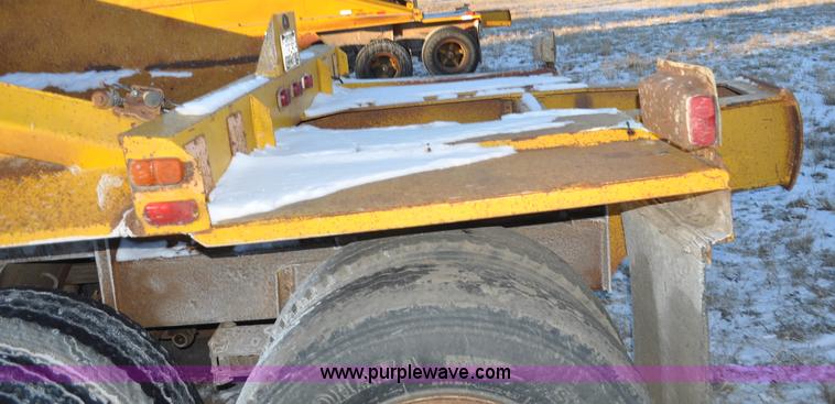 image for item G6405 1972 Load King triple axle belly dump trailer